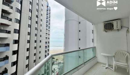 Aluguel Anual: Apartamento 2 quartos sendo 1 suíte Mobiliado na quadra do Mar em Balneário Camboriú.
