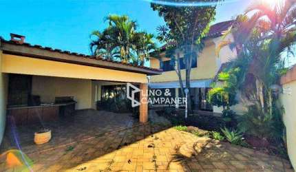 Casa com 4 dormitórios, 497 m² - venda por R$ 2.570.000,00 ou aluguel por R$ 8.750,00/mês - Iguaçu - Londrina/PR
