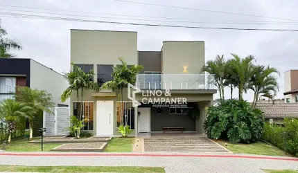 Casa com 4 dormitórios à venda, 220 m² por R$ 2.470.000,00 - Condomínio Sun Lake Residence - Londrina/PR