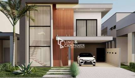 Casa com 4 suítes à venda, 200 m² por R$ 1.600.000 - Condomínio Parque Tauá - Araçari - Londrina/PR