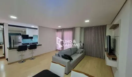 Apartamento com 2 dormitórios para alugar, 83 m² por R$ 4.827,00/mês - Gleba Fazenda Palhano - Londrina/PR