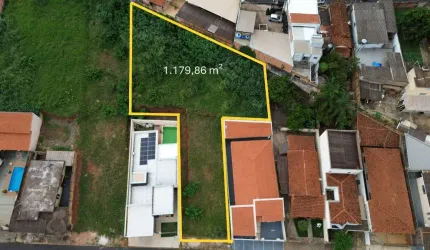 Versátil terreno residencial para venda, 1,179m²