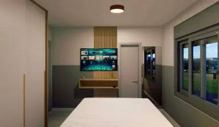 Studio Mobiliado na Carvoeira – Conforto e Praticidade ao Lado da UFSC!