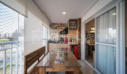 Apartamento no Parque São Jorge - 105 m² - Varanda Gourmet