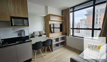 Apartamento de um dormitório no Centro