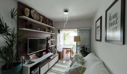 Lindo apartamento reformado, 1 Dormitório, vaga e varanda gourmet por R$ 390.000 - Vila Caminho do Mar - São Bernardo do Campo/SP