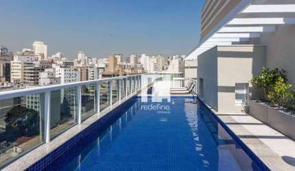 Studio com 1 dormitório à venda, 36 m² por R$ 532.000 - Higienópolis - São Paulo/SP