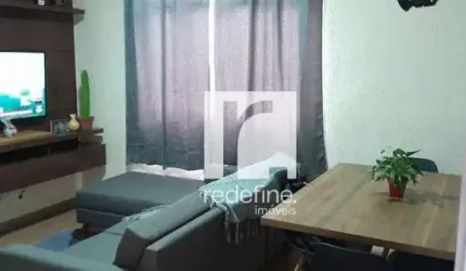 Apartamento mobiliado com 1 dormitório e 1 vaga, à venda, 56 m² por R$ 235.000 - Taboão - São Bernardo do Campo/SP