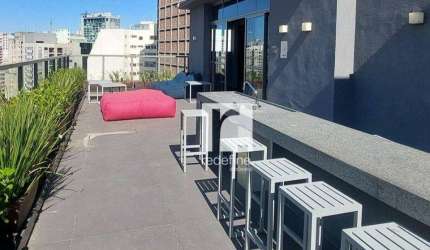 Studio de 27,61m², Mobiliado, na Consolação, para Locação ou Venda - Pacote Locação: R$ 3.300,00 - Venda: R$ 360.000,00
