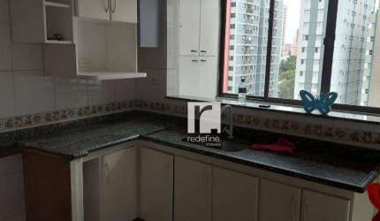 Apartamento com 3 dormitórios,(01suíte) 102 m² - venda por R$ 550.000 ou aluguel por R$ 3.998/mês - Vila Guiomar - Santo André/SP