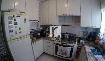 Apartamento com 2 dormitórios à venda, 53 m² por R$ 200.000 - Vila Baeta Neves - São Bernardo do Campo/SP