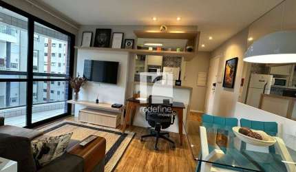Apartamento com 1 dormitório para alugar, 40 m² por R$ 6.000/mês - Vila Nova Conceição - São Paulo/SP