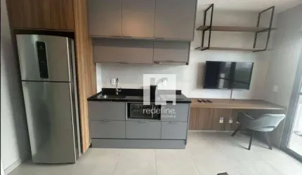 Apartamento com 1 dormitório para alugar, 27 m² por R$ 4.100/mês - Rua José Batista Pereira, 51, Campo Belo - São Paulo/SP