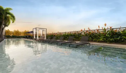 APARTAMENTO 45M², 2 DORMS (1 SUÍTE), SACADA E VAGA NO ALTO DA BOA VISTA