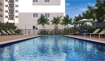 APARTAMENTO 41M² -2 DORMS COM VARANDA -- VILA DAS BELEZAS