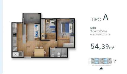 Apartamento localizado no Centro/Canoas