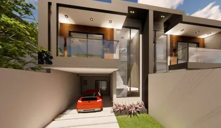 Casa com 3 quartos à venda na Rua Maria Bonatto Marenda, 548, Afonso Pena, São José dos Pinhais, 72 m2 por R$ 990.000