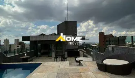 Cobertura à venda, 4 quartos, 3 suítes, 5 vagas, Belvedere – Belo Horizonte/MG