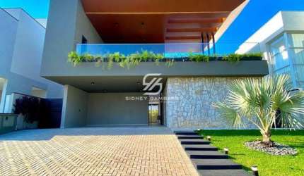 Casa com 4 suítes e roftop no Alphaville Nova Esplanada  em Votorantim/SP.