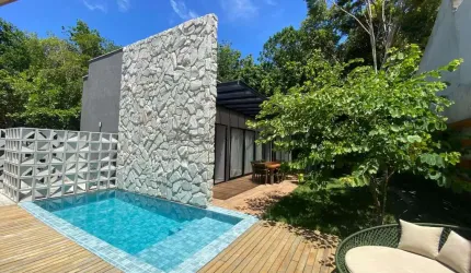 Casa com 3 suítes e piscina privativa em condomínio na Pipa
