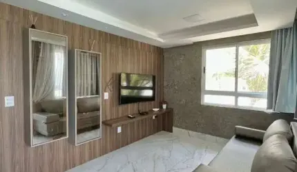Flat completamente mobiliado em Ponta Negra