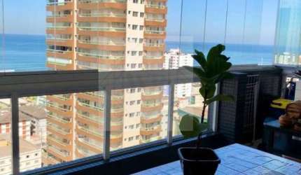 Apartamento para Venda em Praia Grande, Tupi, 3 dormitórios, 3 suítes, 4 banheiros, 2 vagas