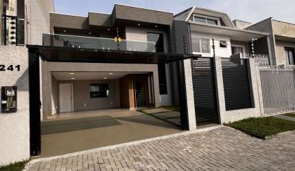 Sobrado com 3 quartos  à venda, 253.00 m2 por R$1190000.00  - Afonso Pena - Sao Jose Dos Pinhais/PR
