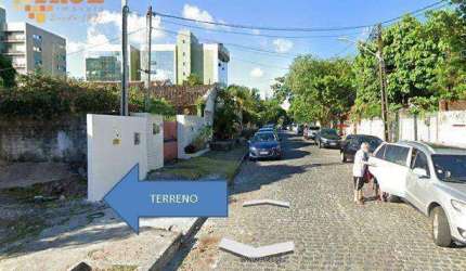 Ótimo terreno de 417,85 m² no Poço da Panela