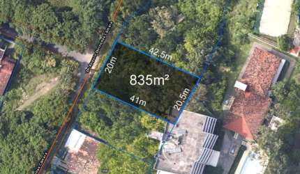 Terreno à venda, 835 m² em APIPUCOS. Regularizado