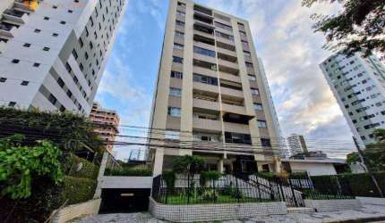PERTO DO PARQUE DA JAQUEIRA. 3 QUARTOS, 1 SUÍTES,  122M²,  2 VAGAS. VARANDA EM TODOS OS QUARTOS.