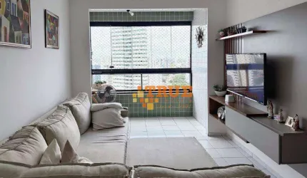 Apartamento com 3 dormitórios à venda, 79 m² - Torre - Recife/PE