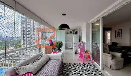 ALUGO VIVRE ALTO BOA VISTA APTO, 134M², 3 SUÍTES, AR CON. LAVABO , 2 VAGAS