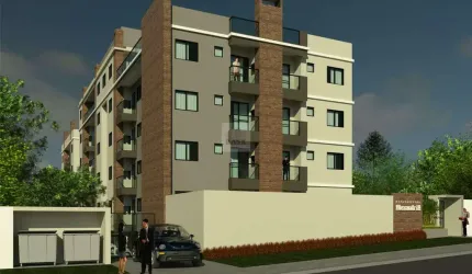 Apartamento com 2 quartos e churrasqueira á venda no Boqueirão, Curitiba
