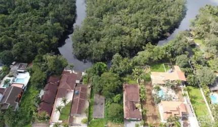 Terreno à Venda com Fundo para o Rio - Morada da Praia, Bertioga/SP - 504m² - Construa a Casa dos Seus Sonhos!