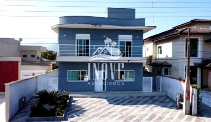 Ótimo sobrado 348m² à venda com 6 dormitórios sendo 2 suítes no Morada da Praia