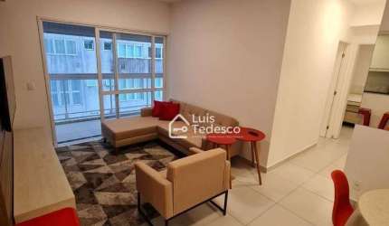 Apartamento com 2 dormitórios à venda, 80 m² por R$ 1.150.000,00 - Gonzaga - Santos/SP