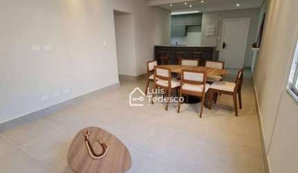 Apartamento com 3 dormitórios à venda, 120 m² por R$ 730.000,00 - Gonzaga - Santos/SP