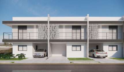 Sobrados em construção