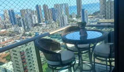 ALUGUEL MOBILIADO EM CANDEIAS l R$ 3.600 l 01 VAGA E LAZER COMPLETO