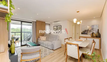Helbor Visionist Cabral - Apartamento mobiliado no Cabral – 2 Quartos, andar alto