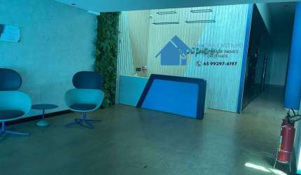 ED American Bussines Sala 392m² Mobiliada 7 Salas recpção Mo