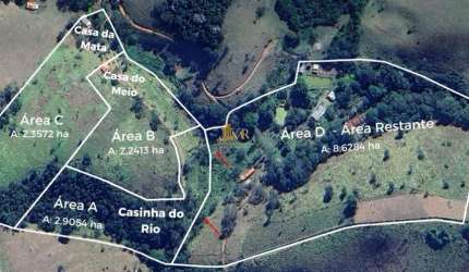 CHÁCARA CUNHA 2,35 ha COM CASA
