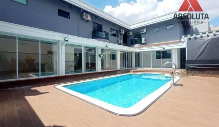 Casa com 4 dormitórios para alugar, 372 m² por R$ 10.000/mês - Loteamento Residencial Jardim dos Ipês Amarelos - Americana/SP