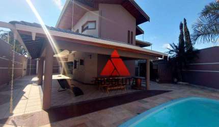 Casa com 3 dormitórios para alugar, 381 m² por R$ 11.000/mês - Vila Nossa Senhora de Fátima - Americana/SP