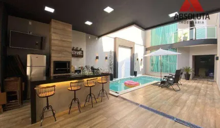 Casa com 3 dormitórios à venda, 180 m² por R$ 870.000,00 - Parque Nova Carioba - Americana/SP