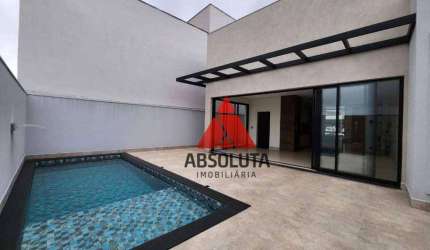 Casa com 3 dormitórios, 243 m² - venda por R$ 2.350.000 ou aluguel por R$ 13.800/mês - Residencial Pau Brasil - Americana/SP