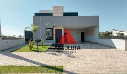 Casa com 3 dormitórios à venda, 180 m² por R$ 2.150.000,00 - Residencial Firenze - Santa Bárbara D'Oeste/SP