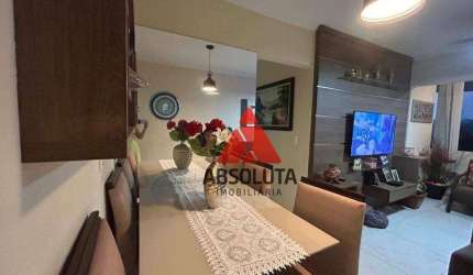 Apartamento com 2 dormitórios à venda, 56 m² por R$ 260.000,00 - Loteamento Industrial Machadinho - Americana/SP