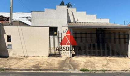 Casa com 3 dormitórios à venda, 110 m² por R$ 560.000,00 - Jardim São Francisco - Santa Bárbara D'Oeste/SP