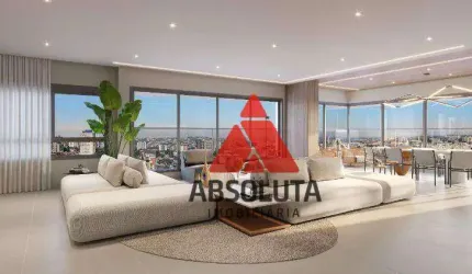 Sommet, Apartamento com 3 dormitórios à venda por R$ 3.000.000 - Paraíso - Americana/SP